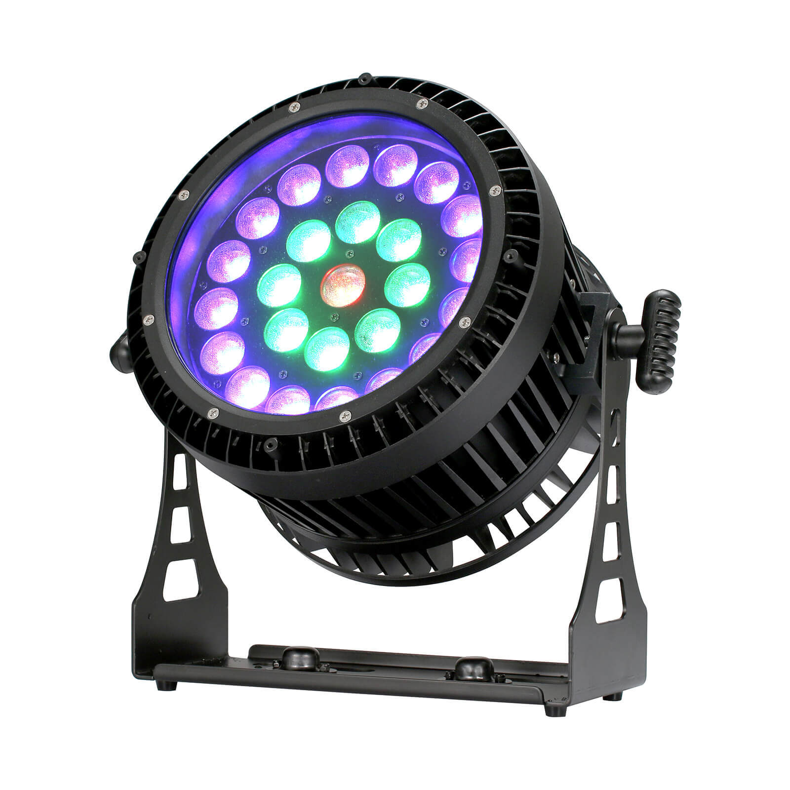 Outdoor 25x12w 4in1 Led Zoom Par Light 3 Rings Individual Control