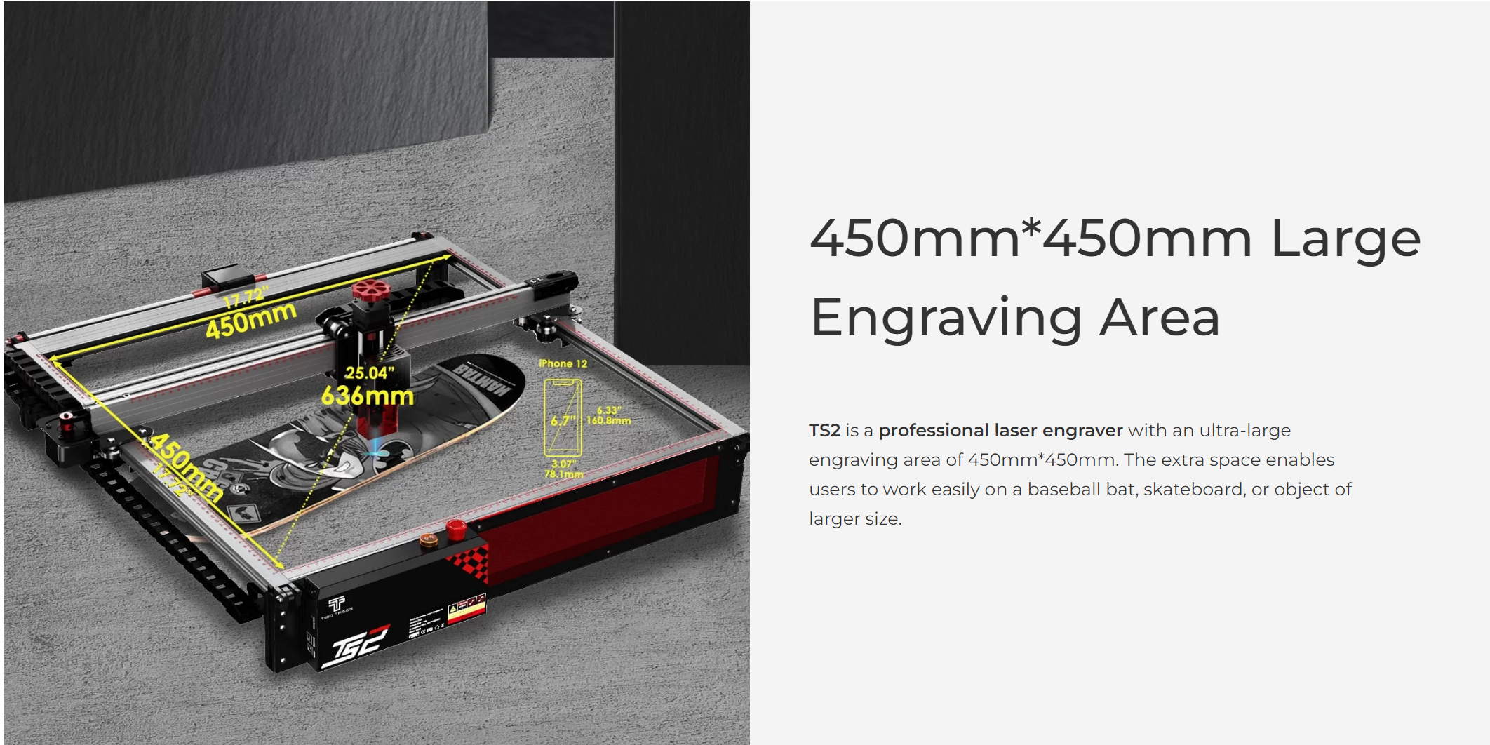 TS2 10W Diode Laser Engraver laser machine