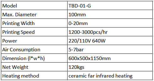 Manual hot sell round oval square bottle lid cap hot foil stamp printer stamping machine TBD-01-G for plastic cosmetics bottles