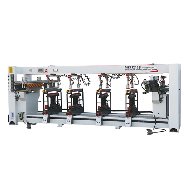HAILIJU MZ73216 Six row multi spindle woodworking drilling machinerow multi spindle woodworking drilling machine