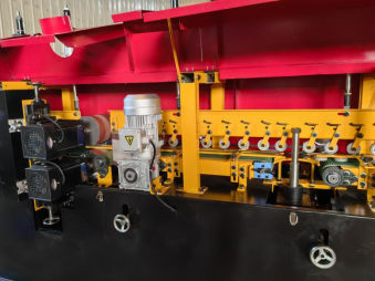 HAILIJU 6-axis milling cutter chamfering four sided sanding machine