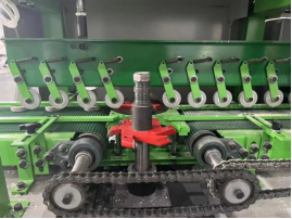 HAILIJU Moving the four sided sanding machine  
