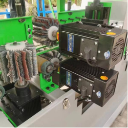 HAILIJU Moving the four sided sanding machine  