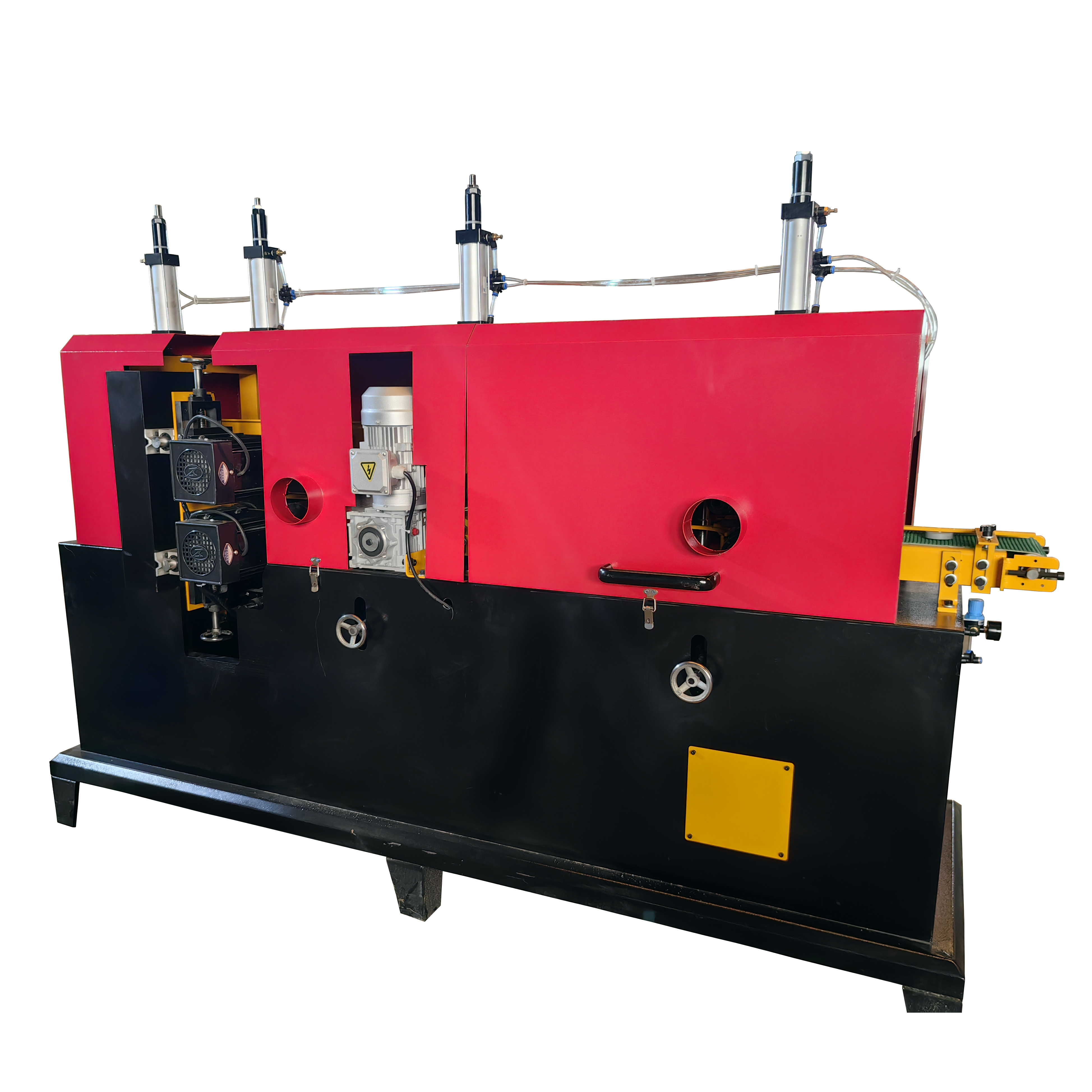 HAILIJU 6-axis milling cutter chamfering four sided sanding machine