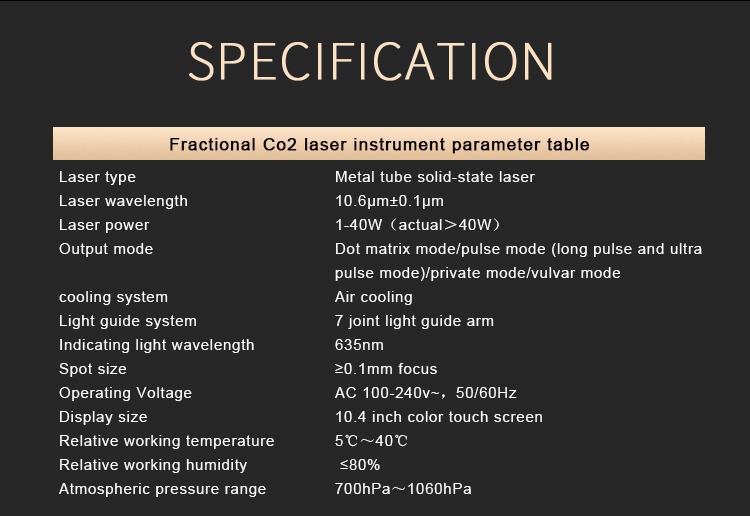 Fractional CO2 Laser Machine  