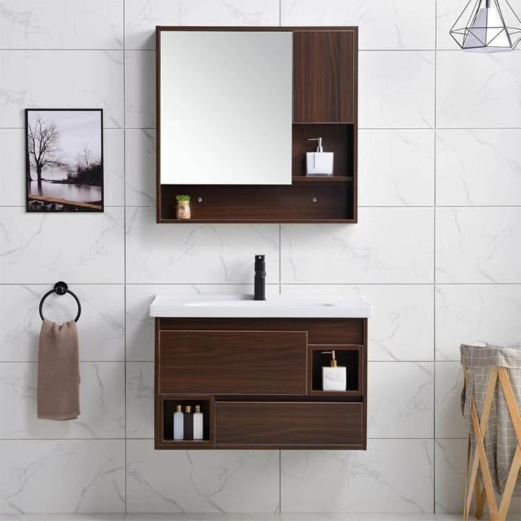 Eucalyptus plywood bathroom with basin xp02