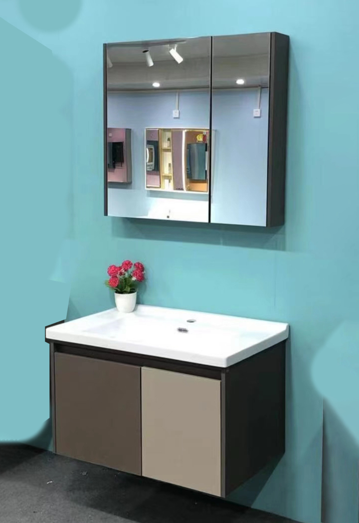 New Design High Density Colorful Laminated PVC bathroom model ke15