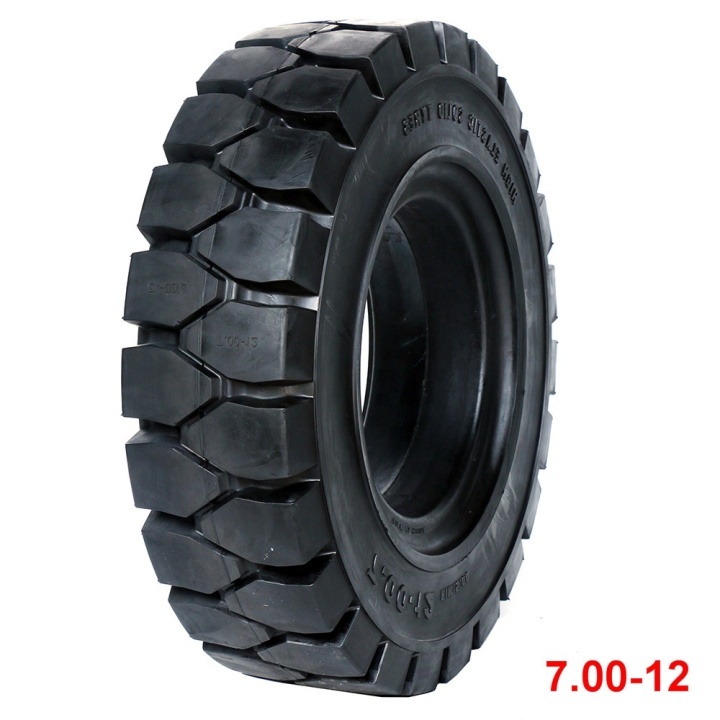 solid tyres 7.00-12  forklift tire high quality forklift solid tires  