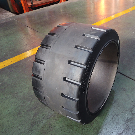 High Quality  Solid Tyre Milling Machine Tire 22x12x16 Press On Solid Tyre  
