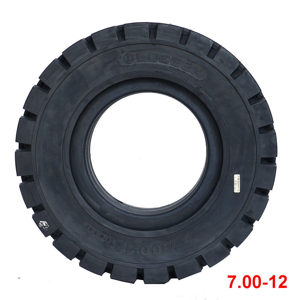 solid tyres 7.00-12  forklift tire high quality forklift solid tires  