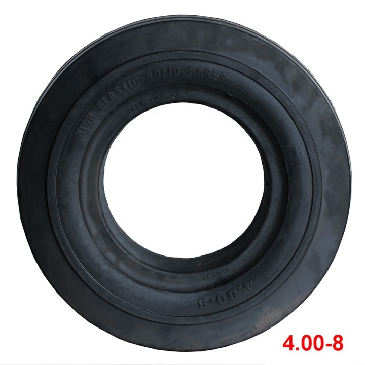 Good quality forklift tire 4.00-8  Solid Tire Airport Solid Tire for hot sale  