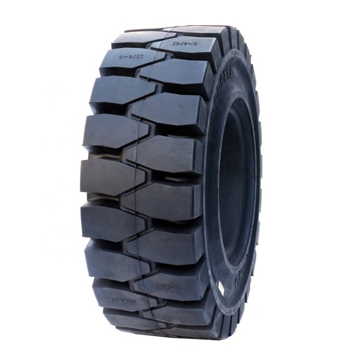 China factory direct forklift tyres 23x9-10 quick clip solid tires for linde forklift  