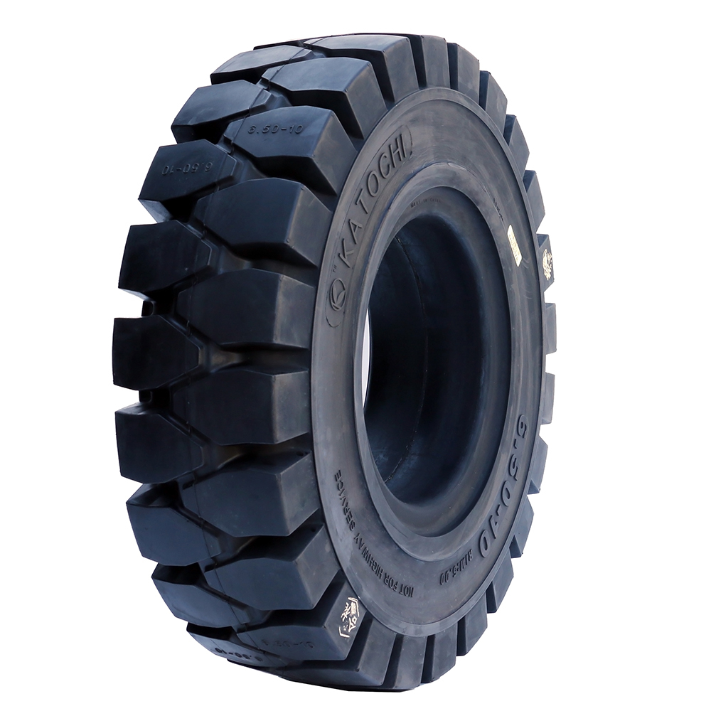 6.50-10 Forklift solid rubber tires Solid tire for forklift with good quality solid tyre  