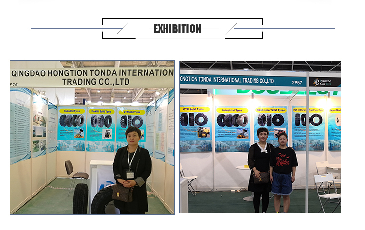 Scissor Lift tires solid rubber wheel 323x100 for machine JLG aerial work platform solid tires  