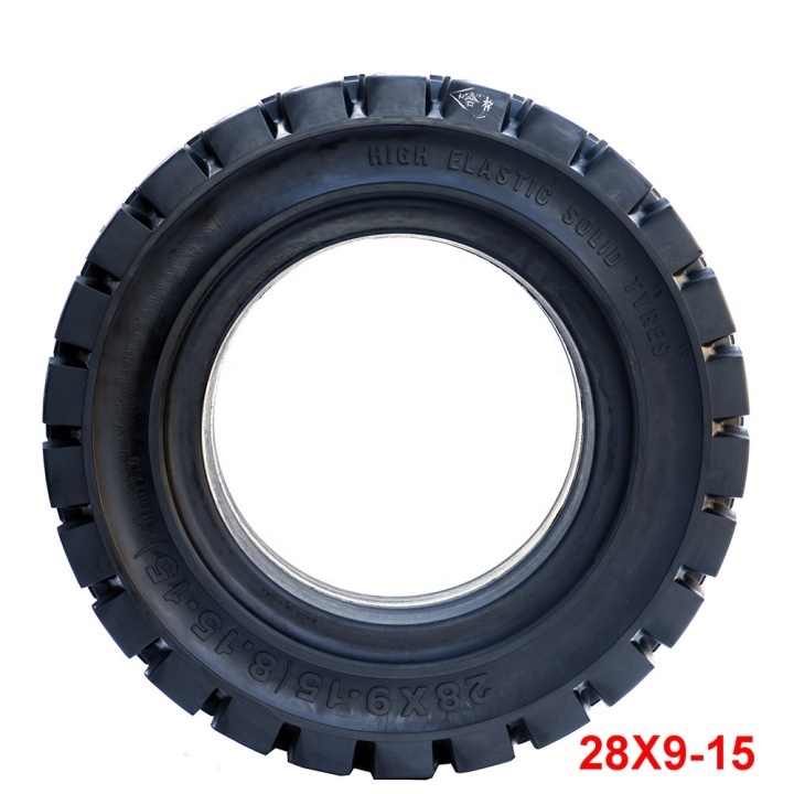28*9-15 solid tyre for forklift with good quality for hot sale  
