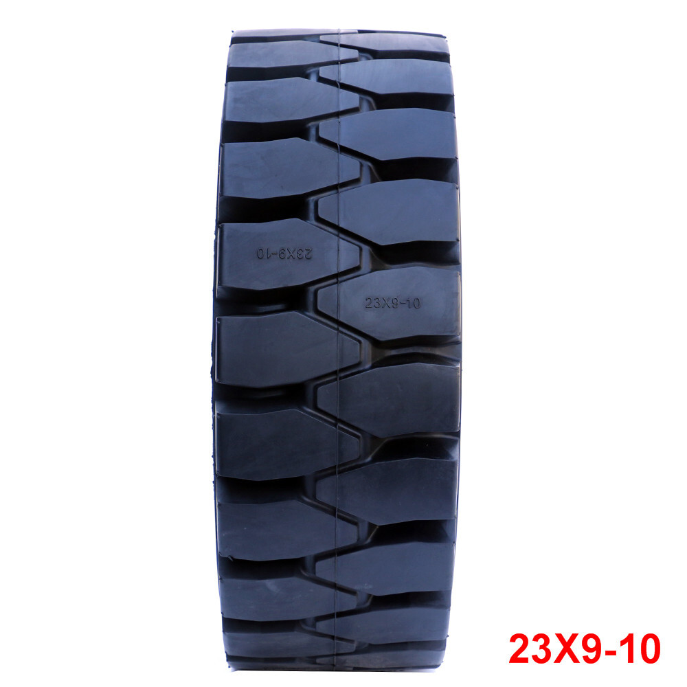 Tire manufacturer wholesale price 23x9-10 quick clip solid tires for linde forklift  