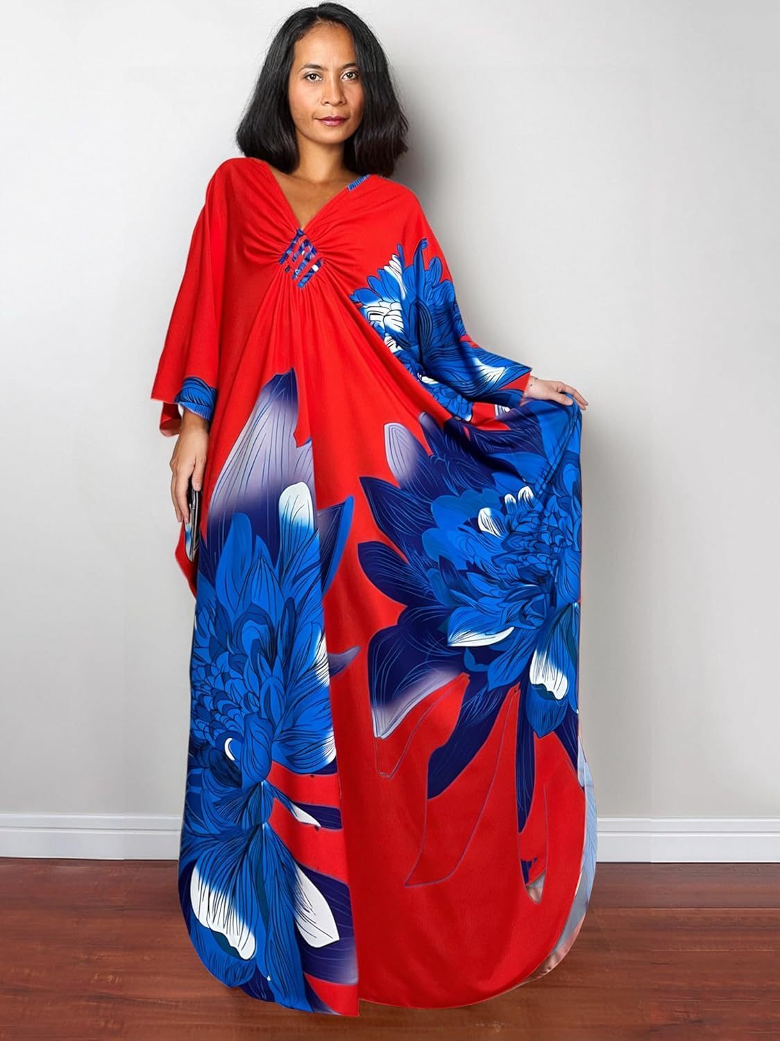 Edolynsa Plus Size Kaftan Dresses For Women Maxi Beach Dress Bathing Suit Cover Up Lightweight Resort Wear Mumu Dress B540a343 144e 4569 B525 1225a8b53f06.6e5d916ddbbb58bd2b4a74603d6a212e