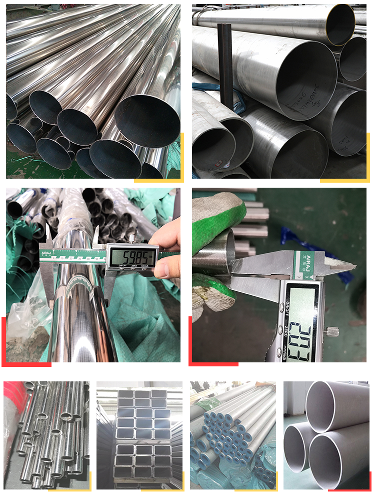 Chinese Large Diameter 201304  430 Stainless Steel Tube Price List Stainless Steel 201 J3 Pipe