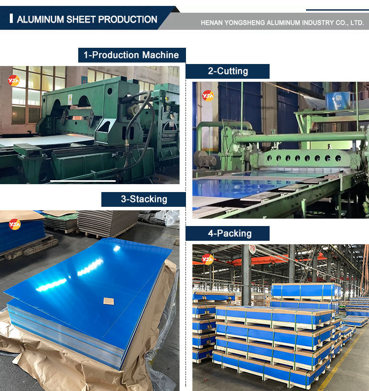 Henan Aluminum Sheet Alloy 3003 1050 5083 A5052 h32 4x8 0.5mm Aluminum Sheets Plate Coil