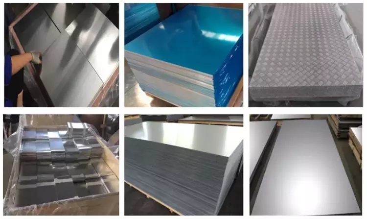Aluminium sheet 5052 6061 T6 6063 7075 2mm 3mm 4mm thickness Price Per ton Aluminum plate