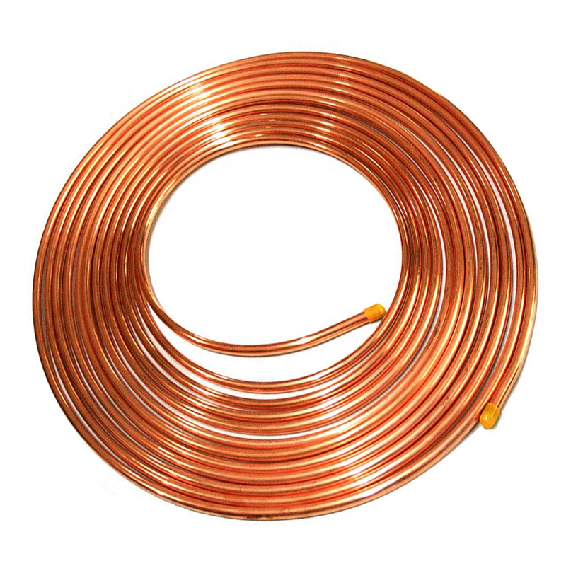 factory price Seamless pure copper tube for air conditioner and refrigeration equipment copper pipe