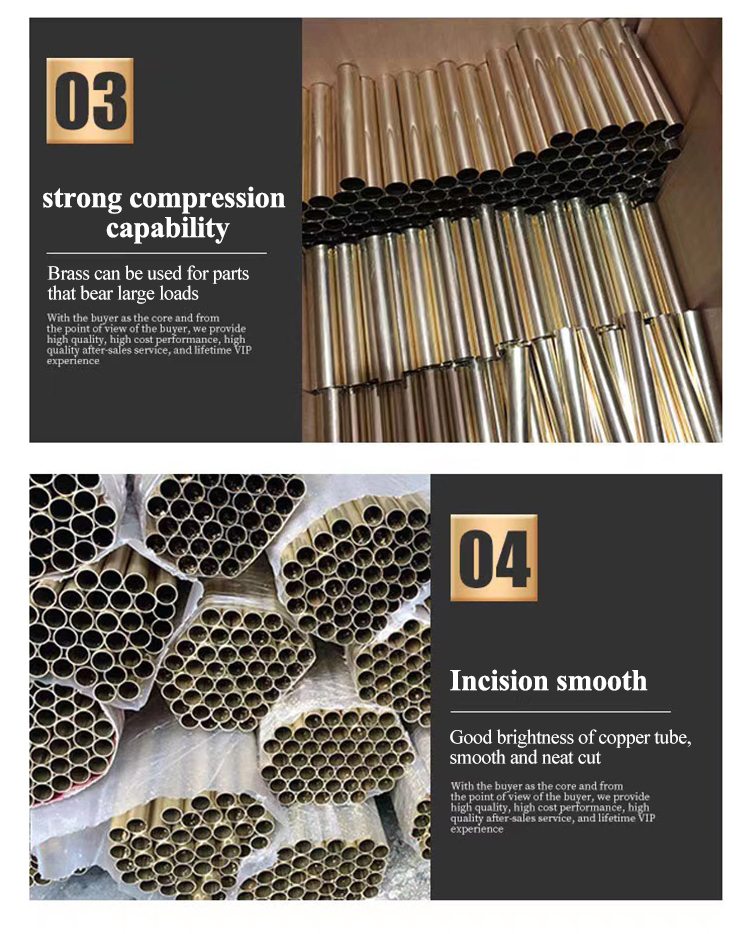Brass Tube thin-walled brass pipe tube price