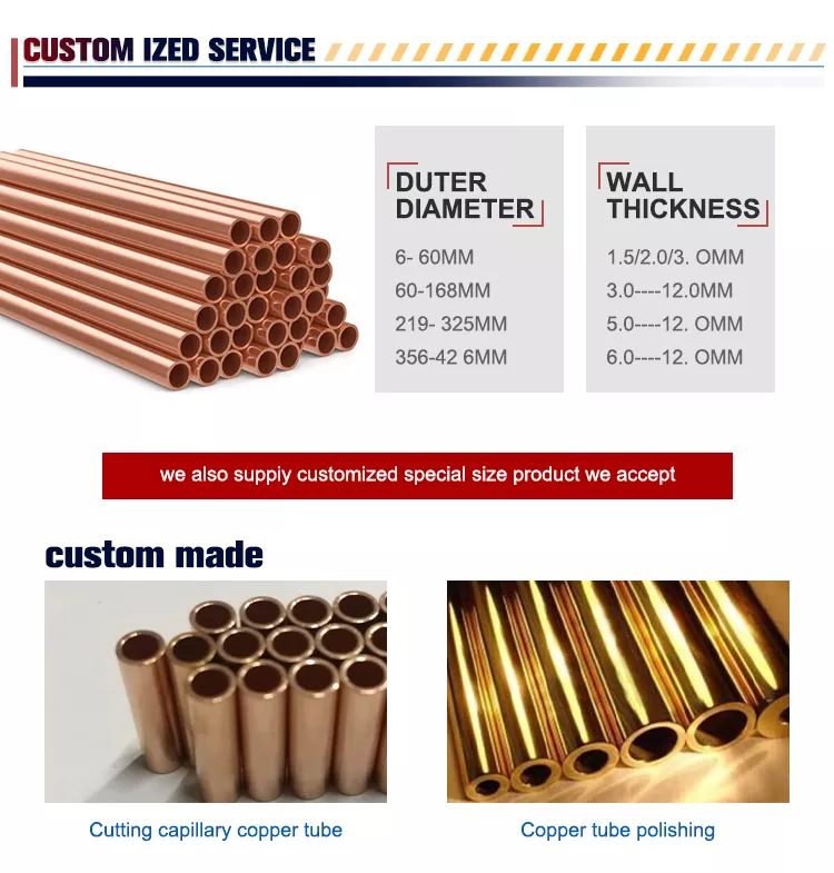 Hot Sale H62 C37100 C36000 C46400 H59 H62 C2720 C2680 C28000 C27400 Brass Pipe Tube