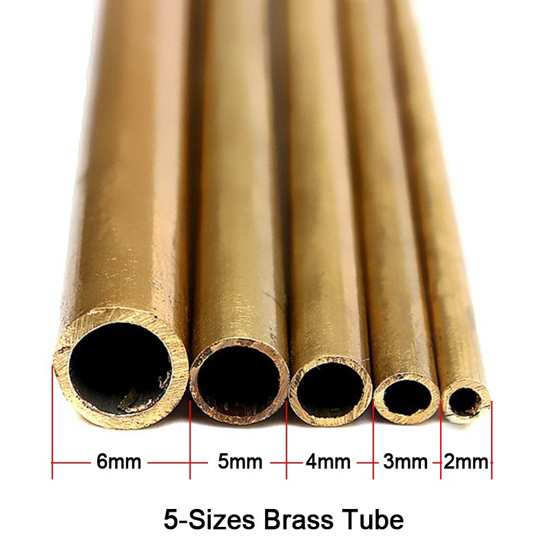 ASTM 70/30 CuZn37 CuZn40 Brass Pipe / Brass Bending Tube