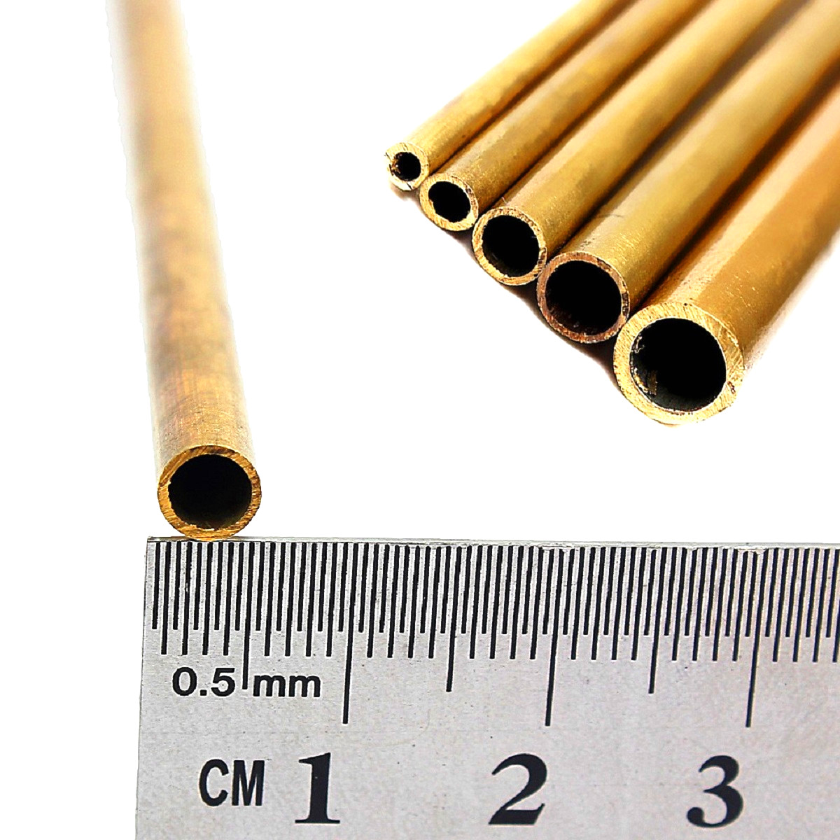 ASTM 70/30 CuZn37 CuZn40 Brass Pipe / Brass Bending Tube