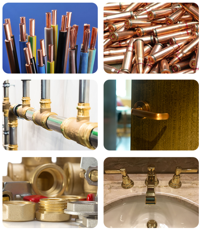 ASTM 70/30 CuZn37 CuZn40 Brass Pipe / Brass Bending Tube