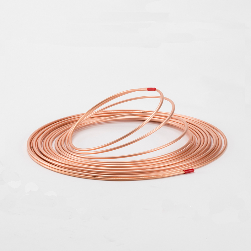 HVAC Copper Tube 1/4 inch Pancake Coil Copper Pipe For Air Conditioner