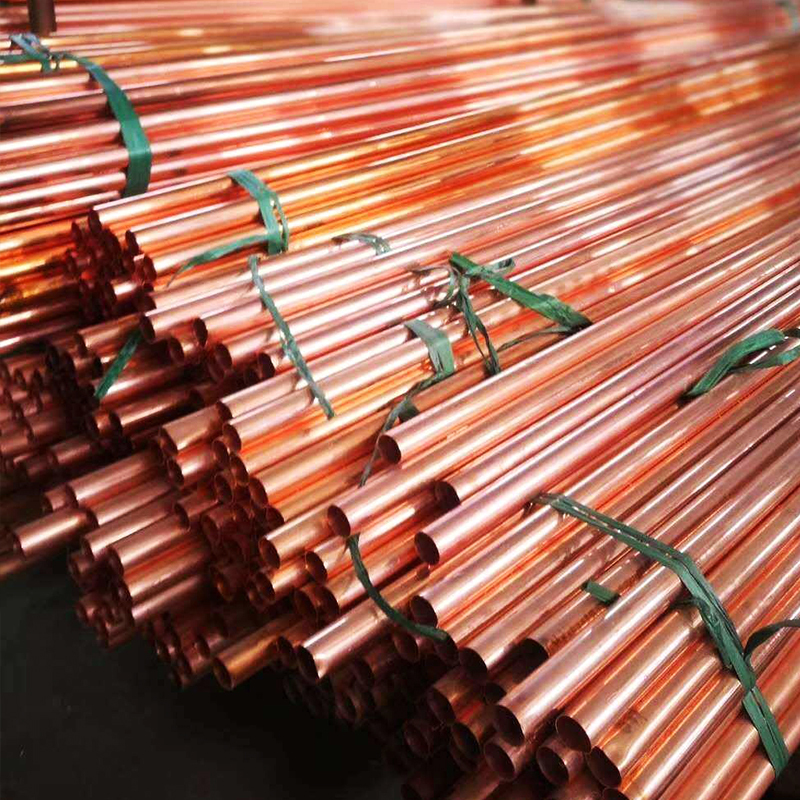 Factory wholesale 8mm Diameter Copper Pipe Cheap Price Straight Copper C12000 32mm copper tube