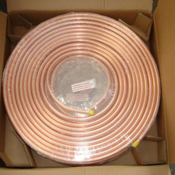 Refrigeration copper tube coil copper pipe 3/8 1/4 air conditioner copper tube
