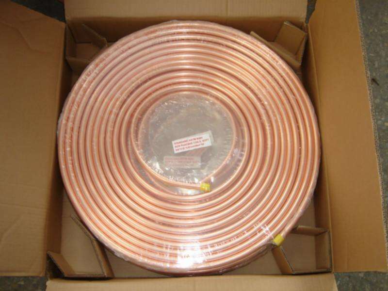 Refrigeration copper tube coil copper pipe 3/8 1/4 air conditioner copper tube