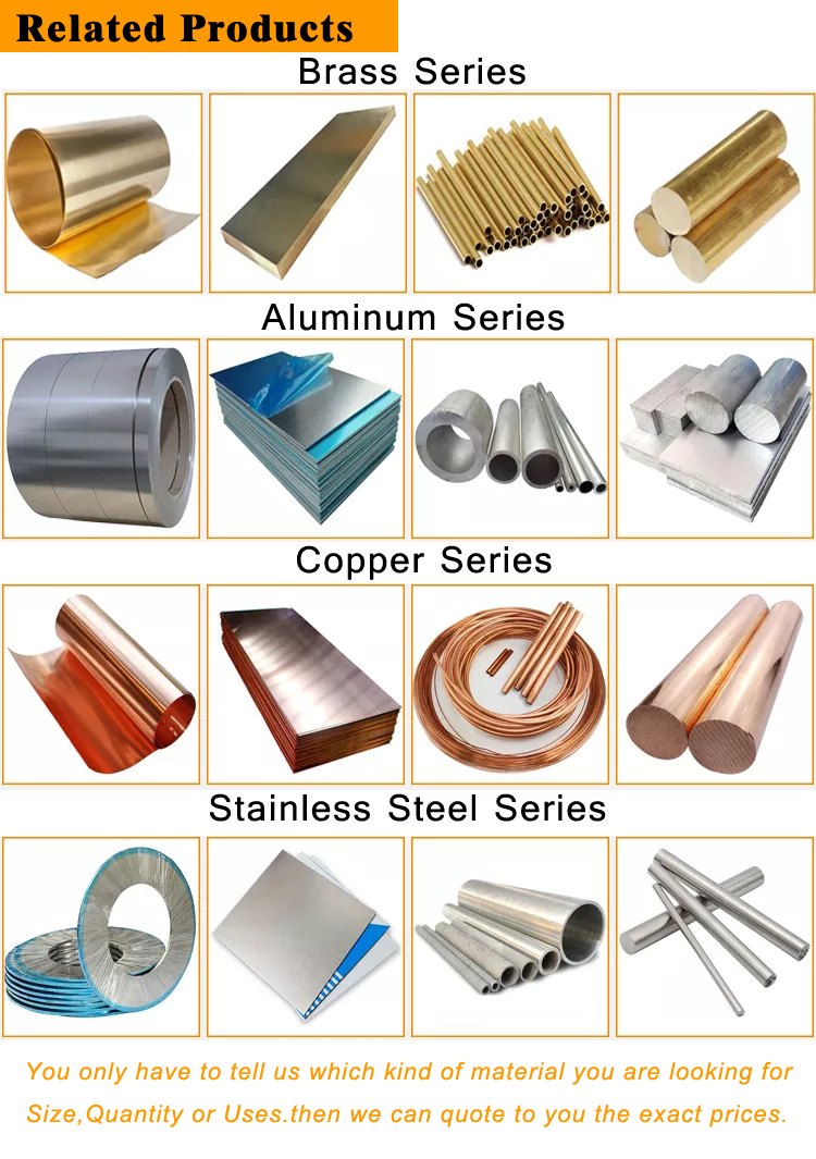 Brass Bar Bronze H62 Solid Brass Alloy C27200 Brass Rod