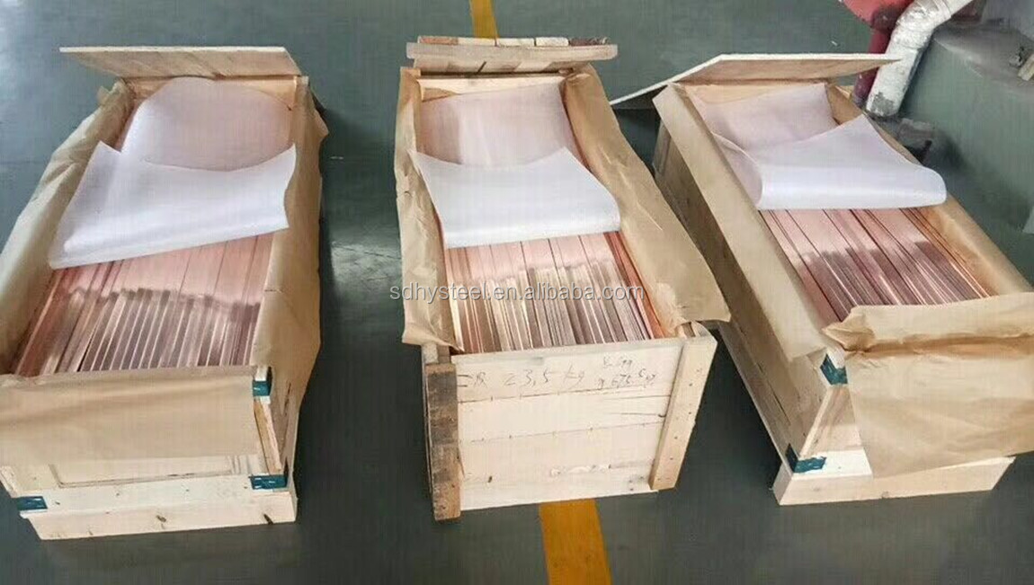 C11000   Pure Copper Bus bar Copper Rod  Round Copper Bus bar