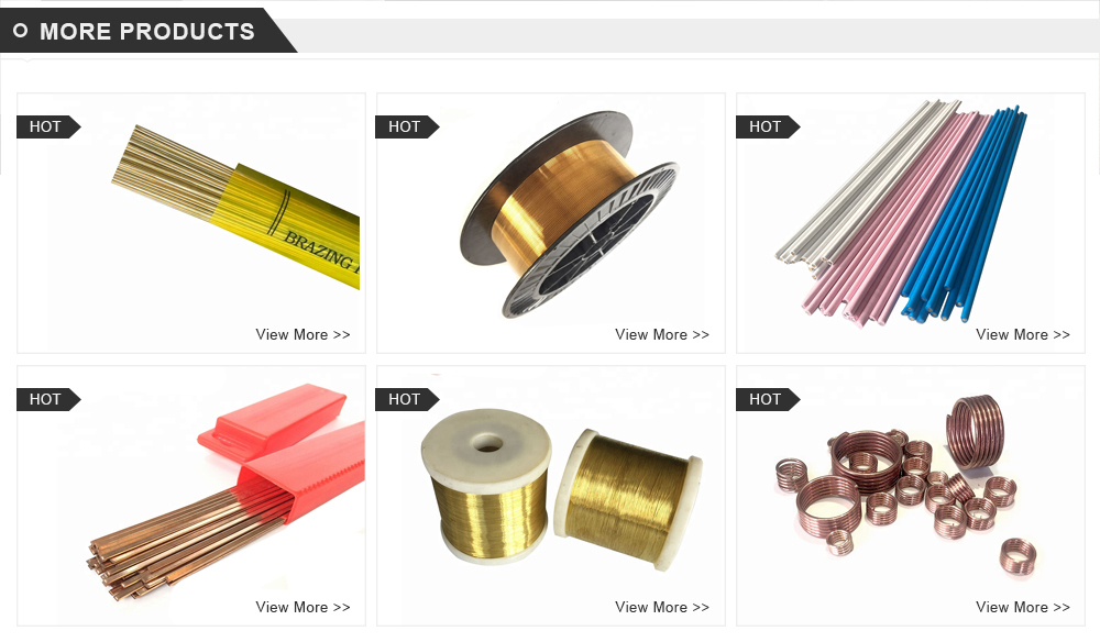 Factory Brass Welding Wire CuZn Copper Brass
