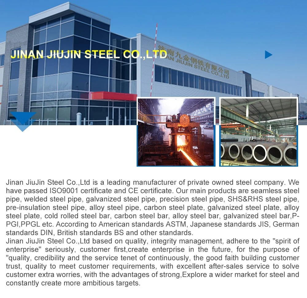 Direct Factory Sale Q235 Q235BCarbon Steel Pipe