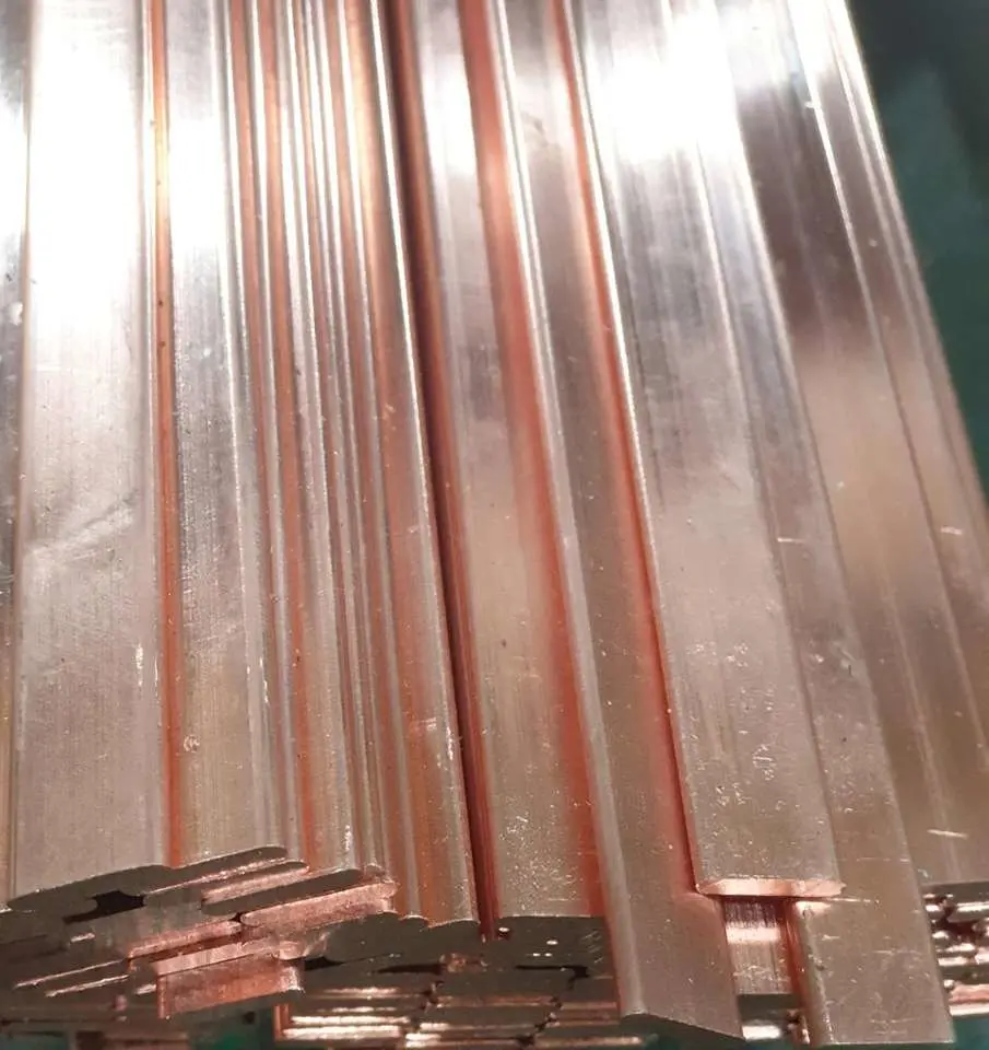 Custom Made Flat Bar Copper Extrusion Machine Copper Bus Bars for Electroplating Steel Core Bar Copper Electromagnet