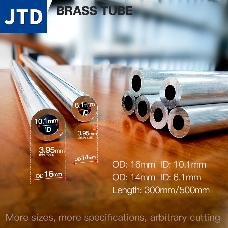 aluminum pipe 3.95mm thick 14 16mm outer diameter 6.1 8.1mm inner diameter 300 500mm long circular 6063 aluminum alloy pipe