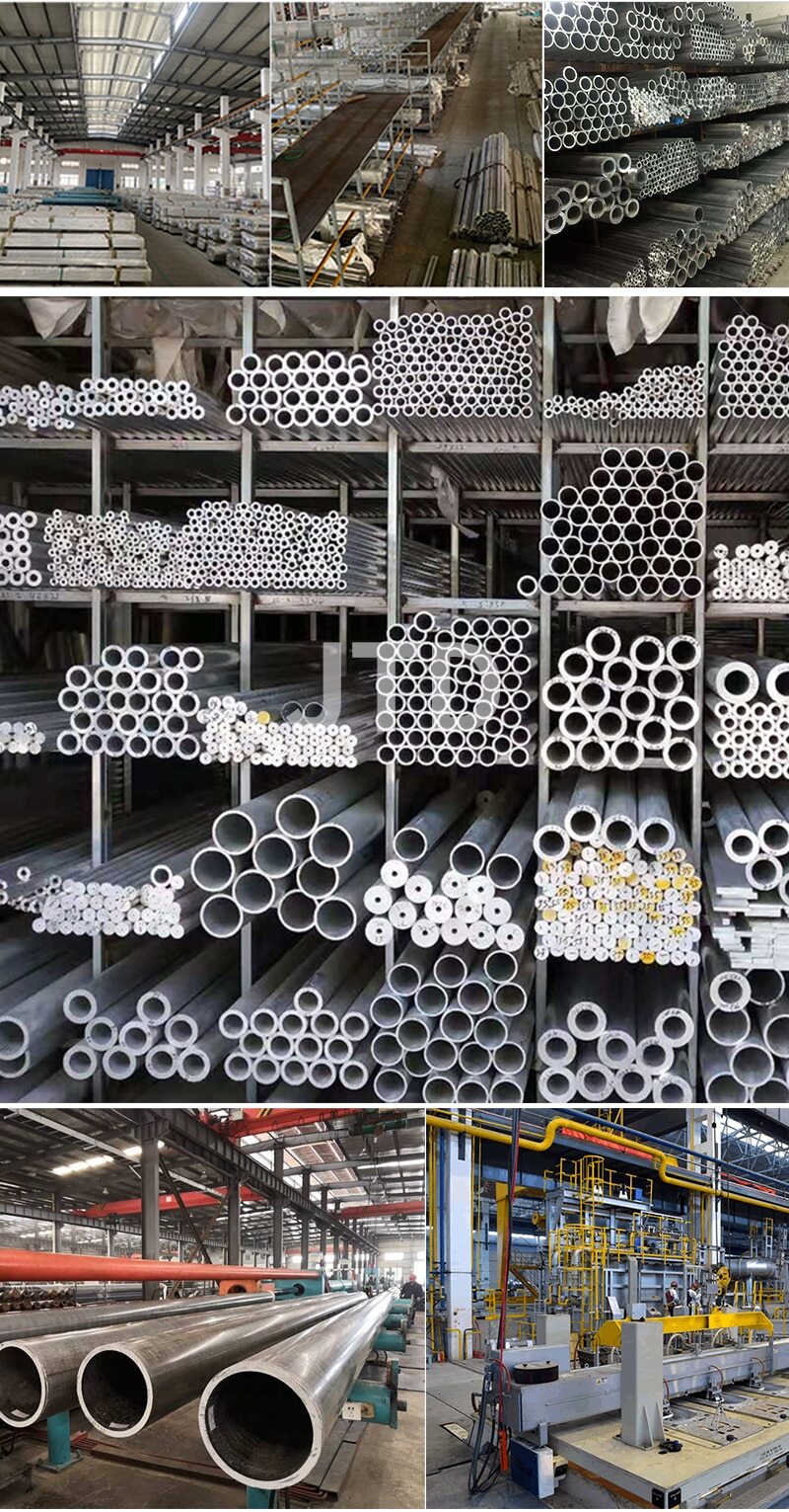 300mm long circular 6063 aluminum alloy pipe