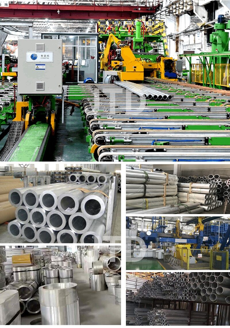 500mm long circular 6063 aluminum alloy pipe