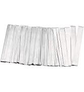 SHONAN Pure Nickel Strip 99.6% Nickel, 2 Inches Nickel Strips, 0.15x6x50mm Soldering Tabs for Hig...