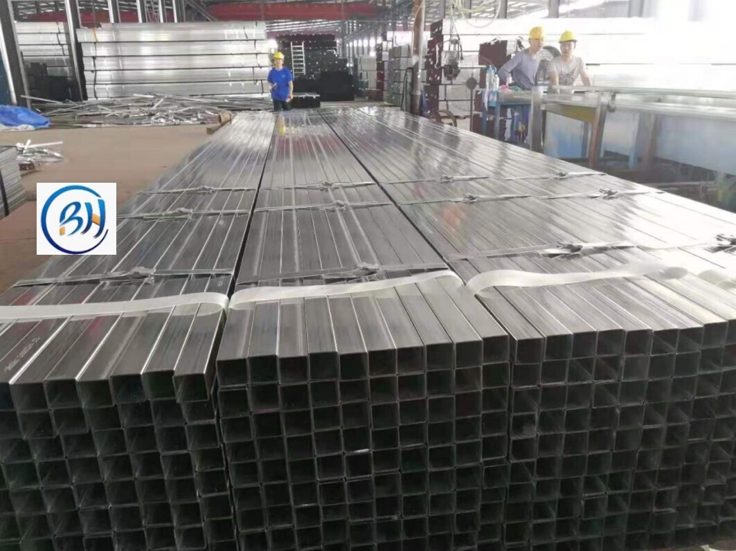 Astm Steel Profile Ms Square Tube Galvanized Square And Rectangular Steel Pipe