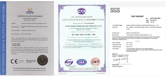 4*8 Feet 3mm or 4mm Acp Aluminium Composite Panels For Wall Cladding Decoration