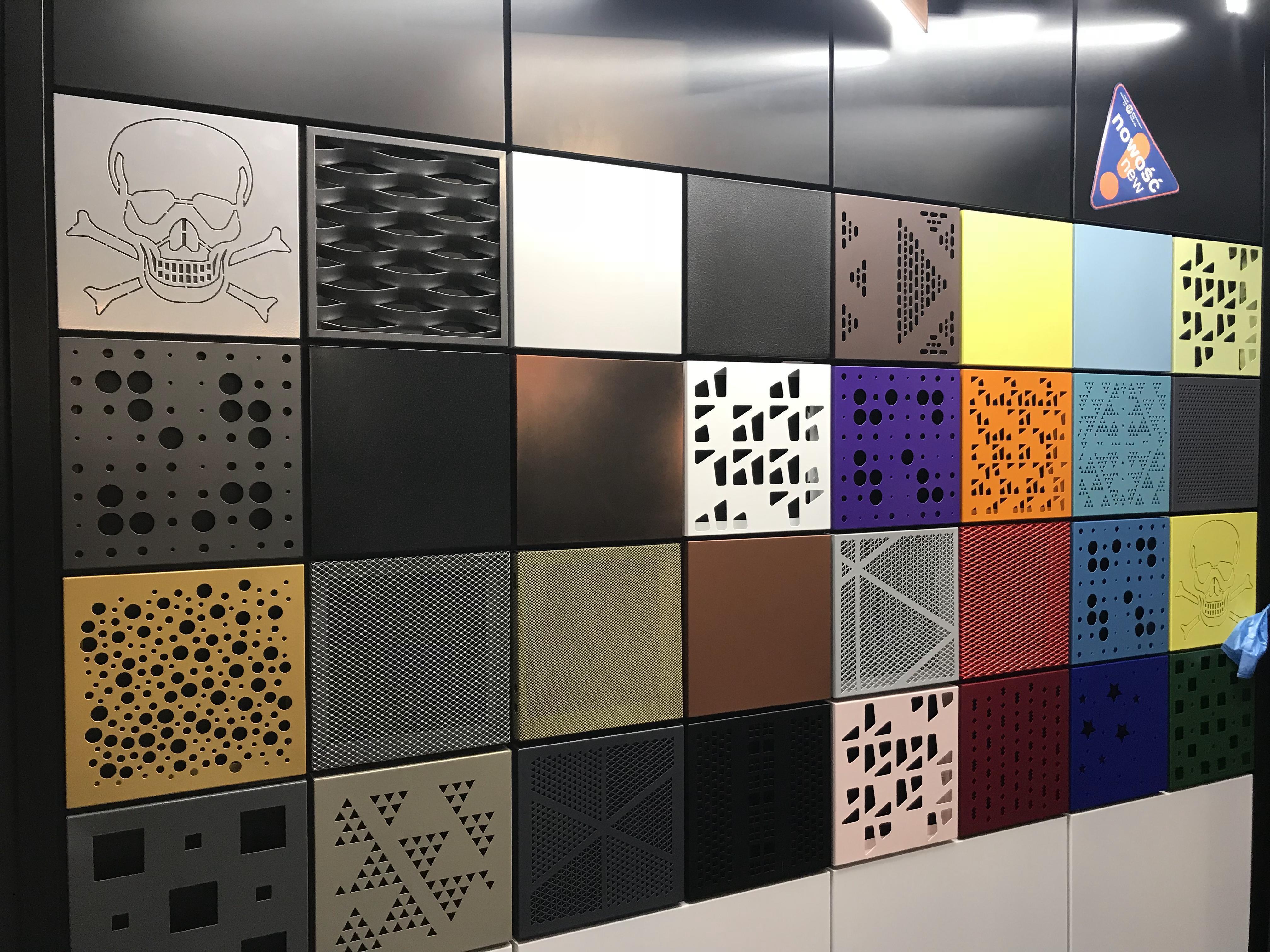 Aluminium composite panel metal plastic sheet