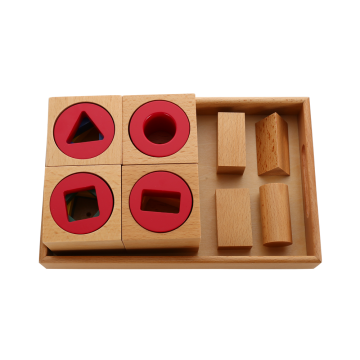 Multiple Shape blocks with tray