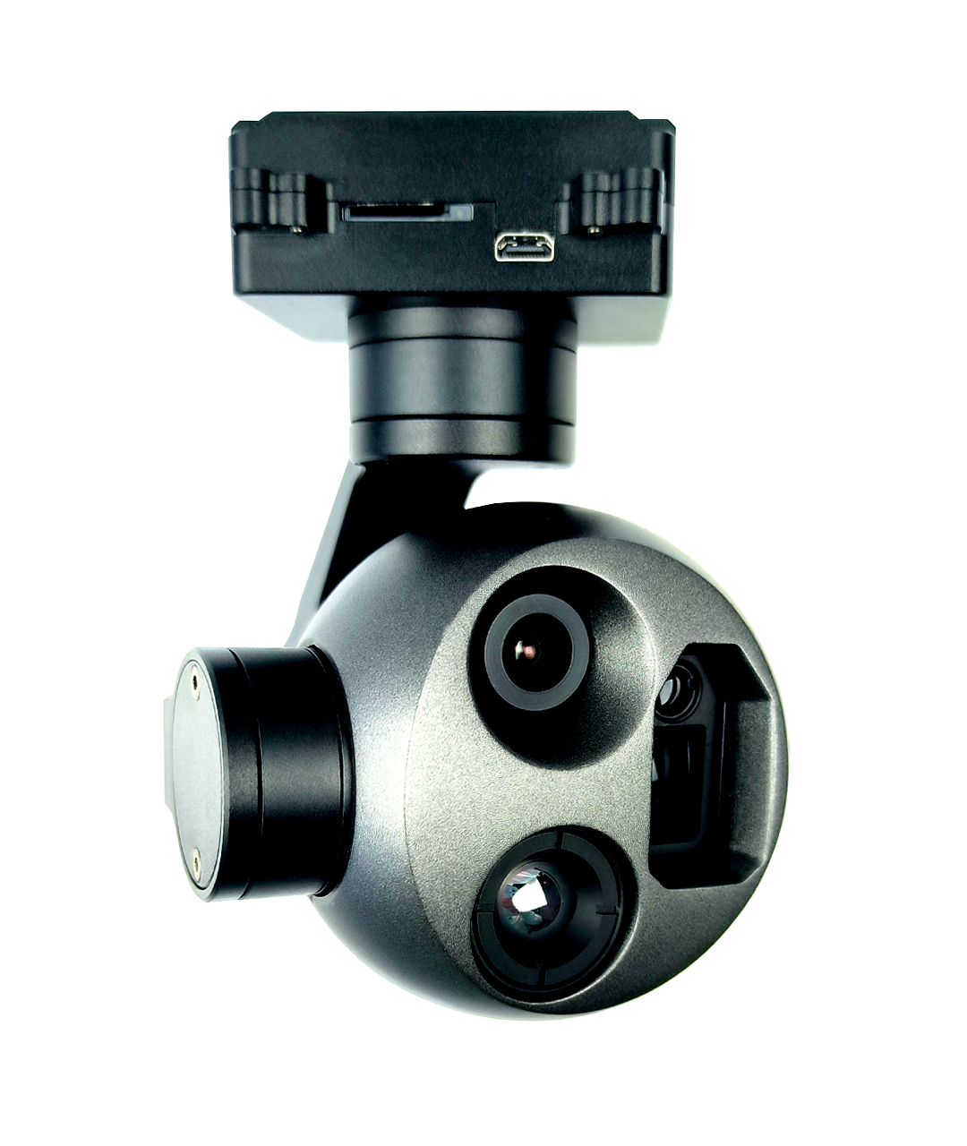 KHP290G609L11 1080P Day light +640 Thermal+1100m LRF Triple Light Gimbal,  HDMI/IP output