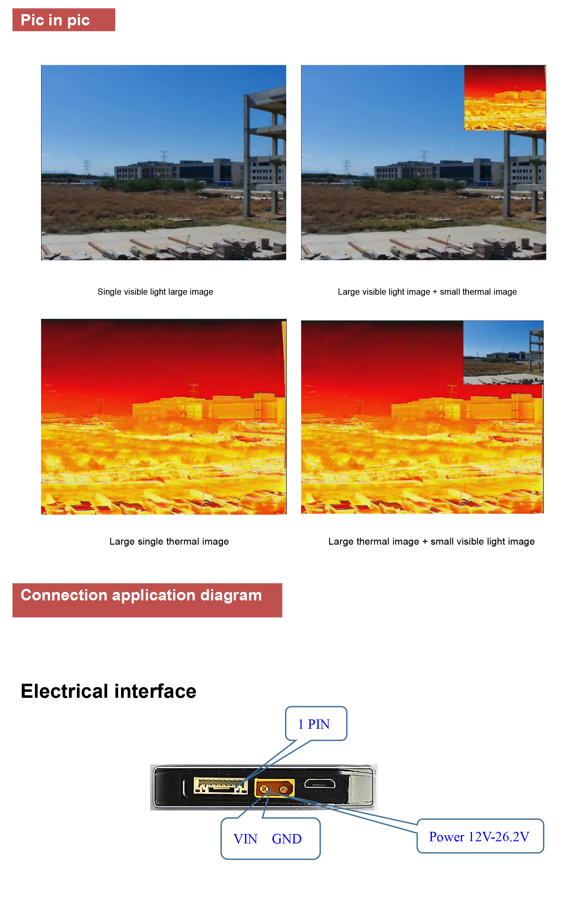 KIT10A 10x visible light+640x512 IR thermal imaging+1800m laser range finder+Thick beam laser irradiation