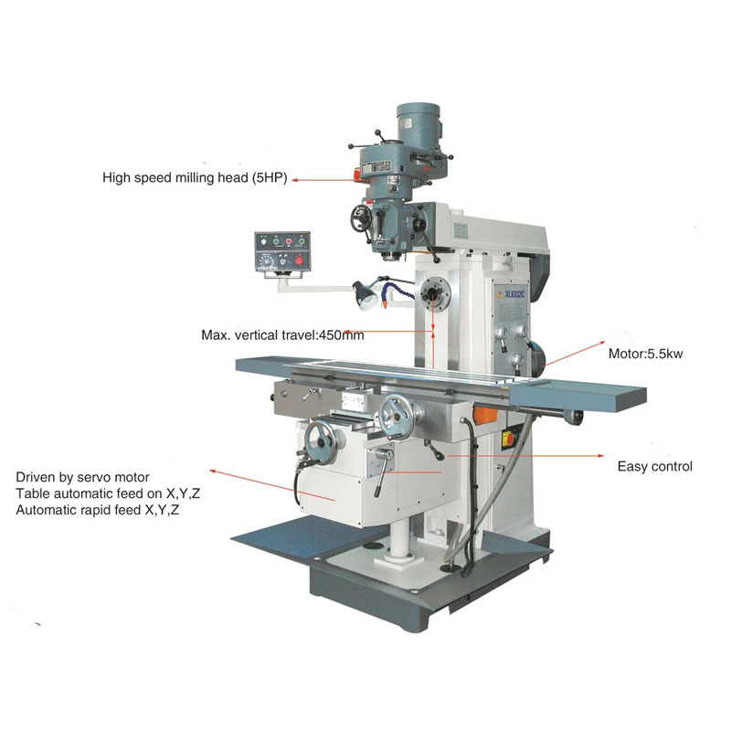 Milling machine JLM6336
